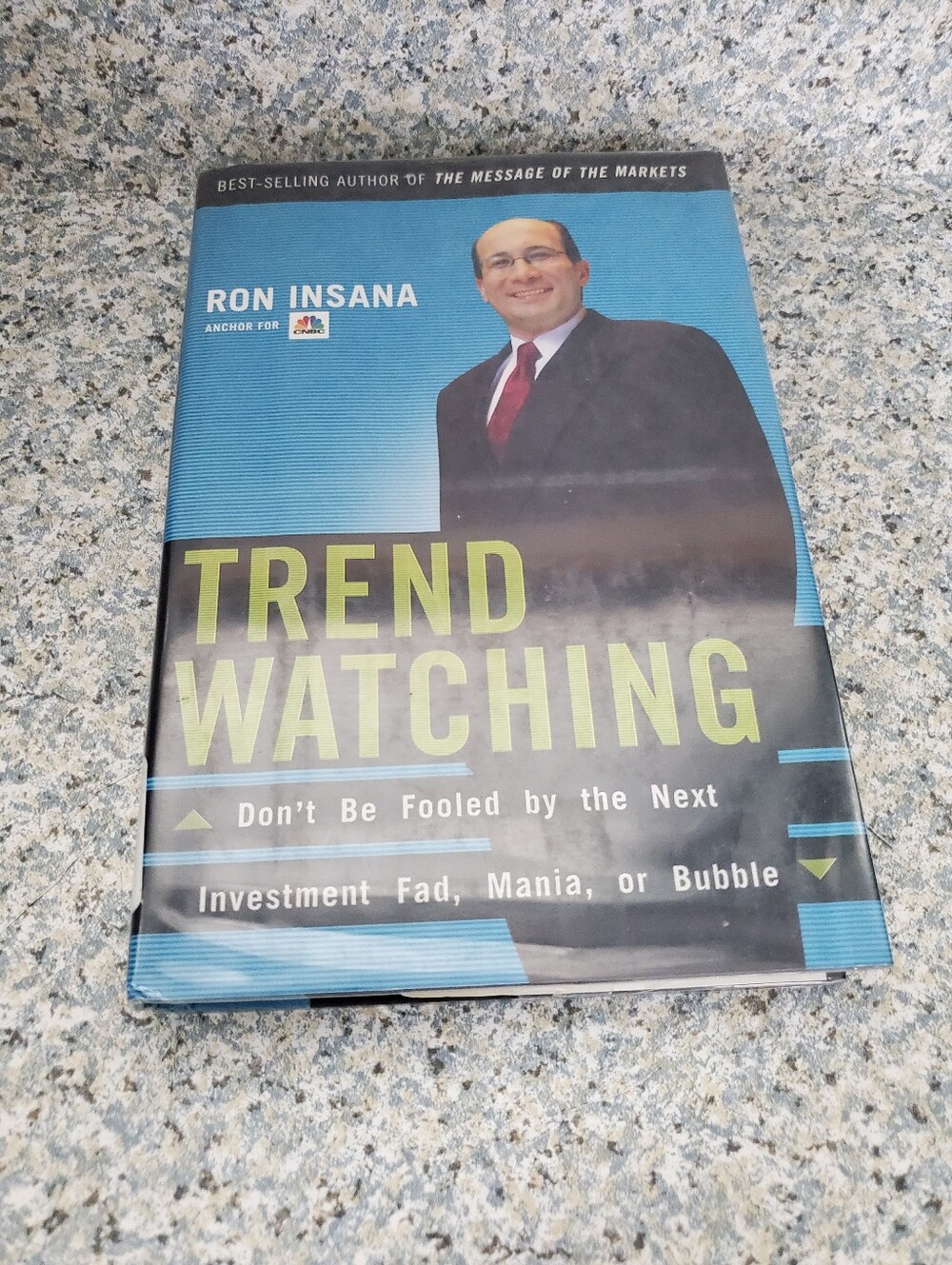 Trend Watching Hardcover Book - Ron Insana Preowned